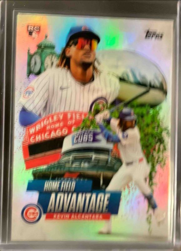 Kevin Alcantara 2025 Topps #HA-25 Homefield Advantage Rookie RAW