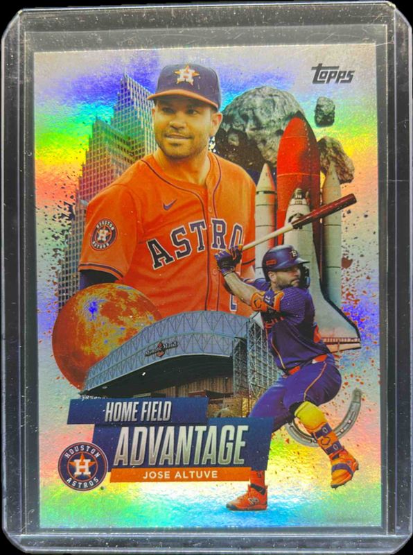 Jose Altuve 2025 Topps #HA-40 Homefield Advantage RAW