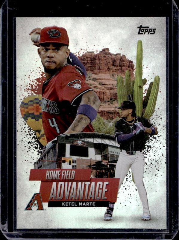 Ketel Marte 2025 Topps #HA-20 Homefield Advantage RAW