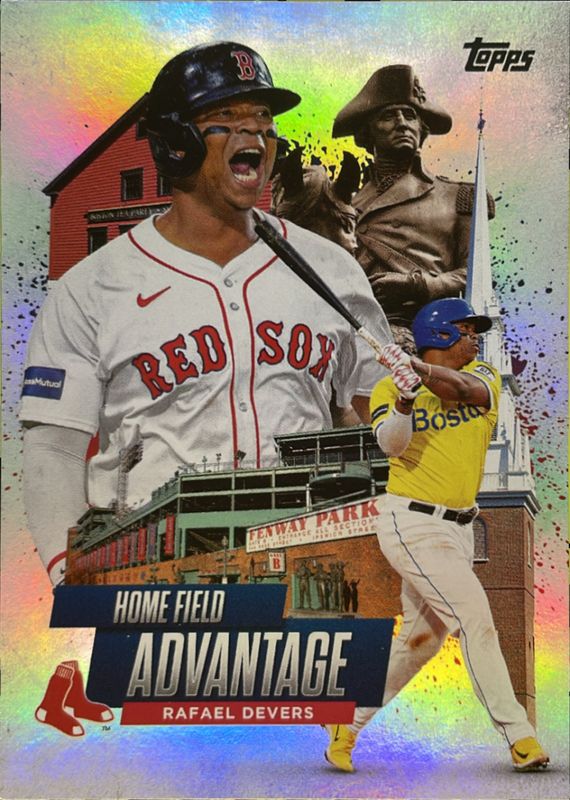 Rafael Devers 2025 Topps #HA-18 Homefield Advantage RAW