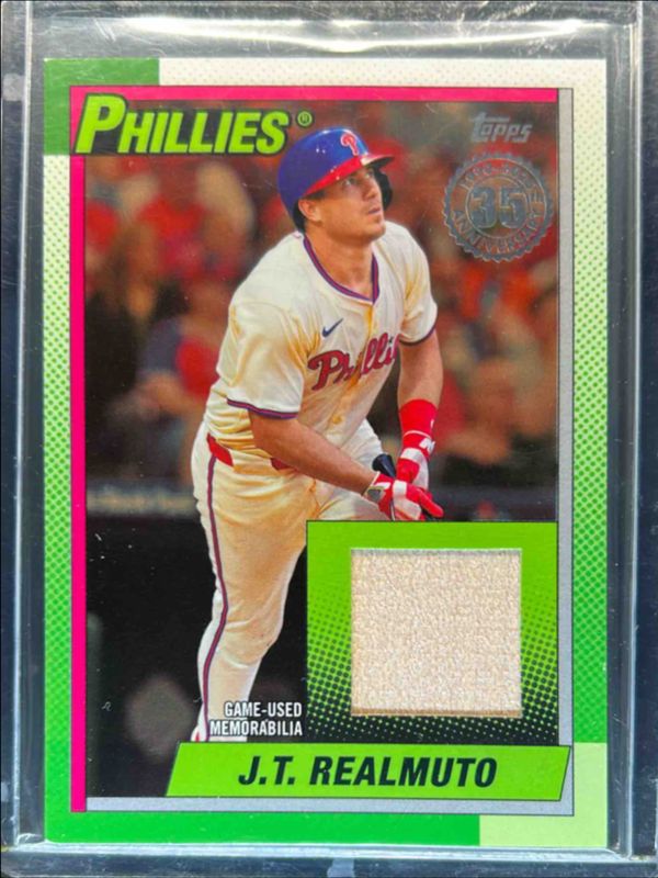 2025 Topps #T90R-JTR 1990 Baseball Relics (Series 1) - Gold /50