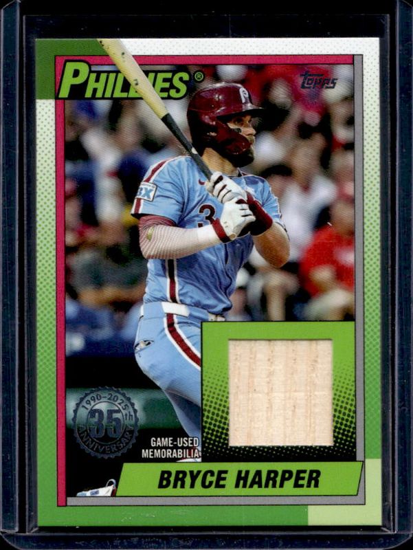 Bryce Harper 2025 Topps #T90R-BH 1990 Baseball Relics (Series 1) RAW