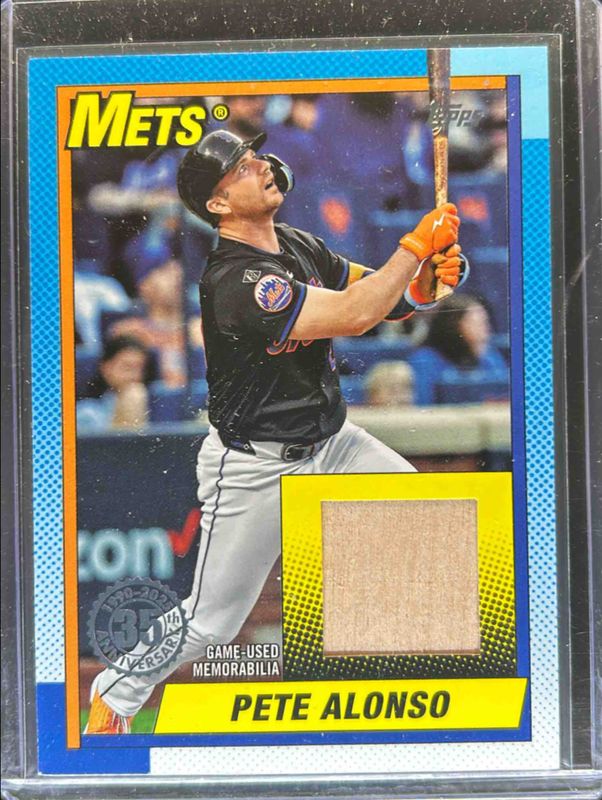 Pete Alonso 2025 Topps #T90R-PA 1990 Baseball Relics (Series 1) RAW