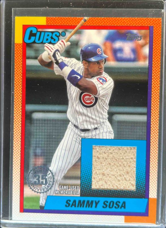 Sammy Sosa 2025 Topps #T90R-SSO 1990 Baseball Relics (Series 1) RAW