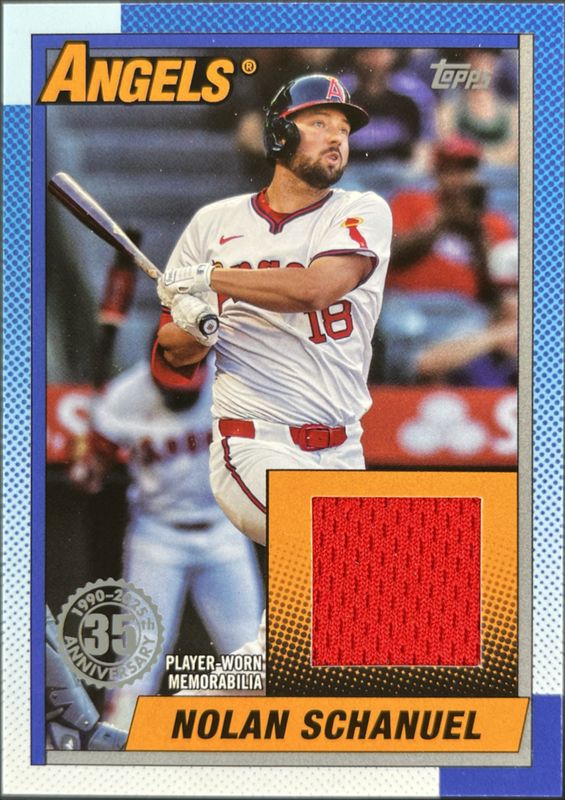 2025 Topps #T90R-NS 1990 Baseball Relics (Series 1)