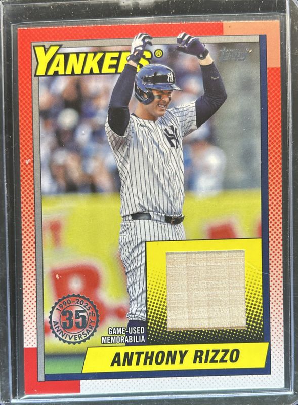 Anthony Rizzo 2025 Topps #T90R-ARZ 1990 Baseball Relics (Series 1) RAW