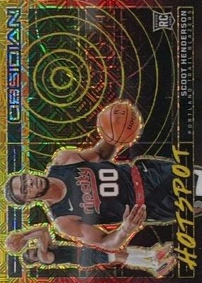 2023 Obsidian #6 Hotspot - Electric Etch Gold Flood /10