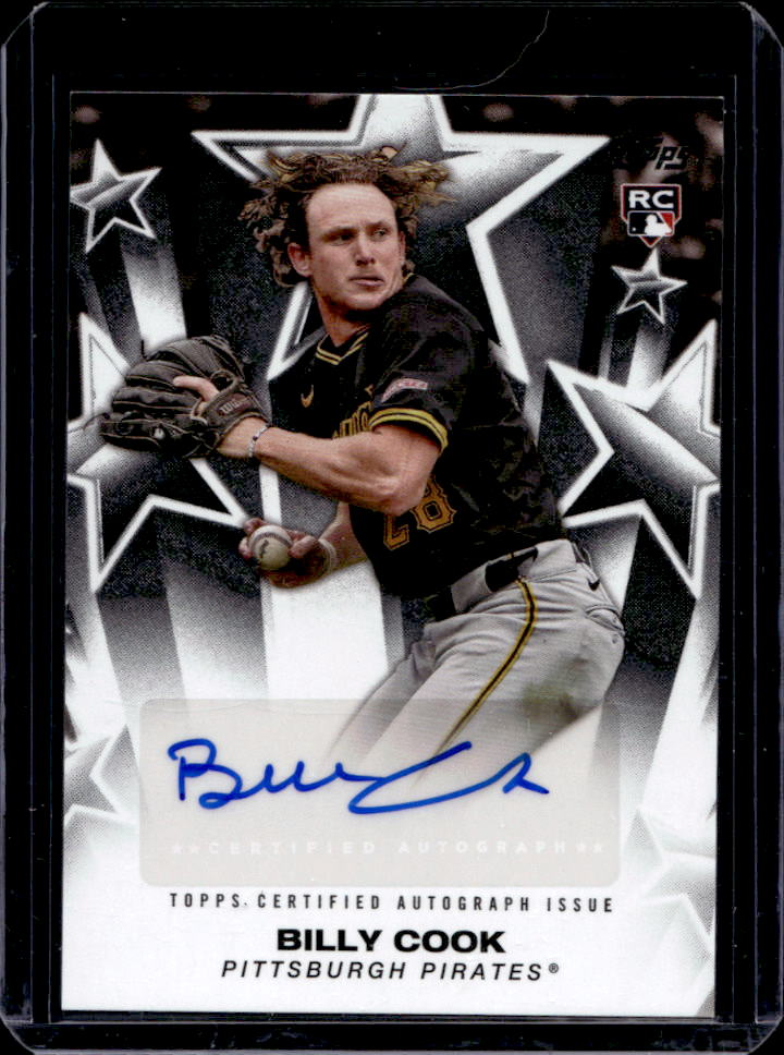 Billy Cook 2025 Topps #BSA-COOK Baseball Stars Autographs Price Guide ...