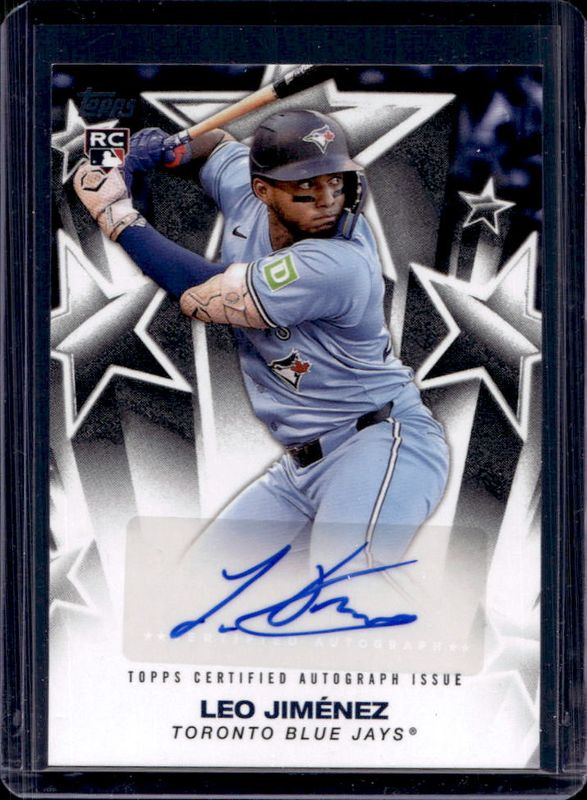 2025 Topps #BSA-LEO Baseball Stars Autographs