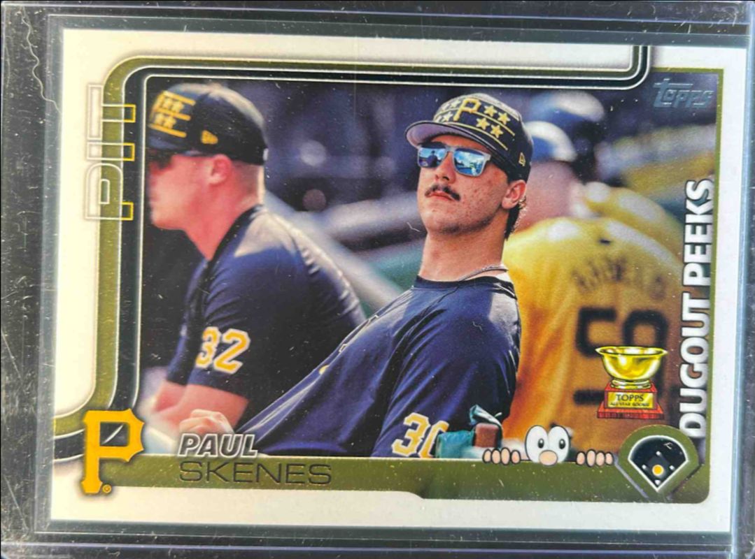 Paul Skenes 2025 Topps #DP-13 Dugout Peeks RAW