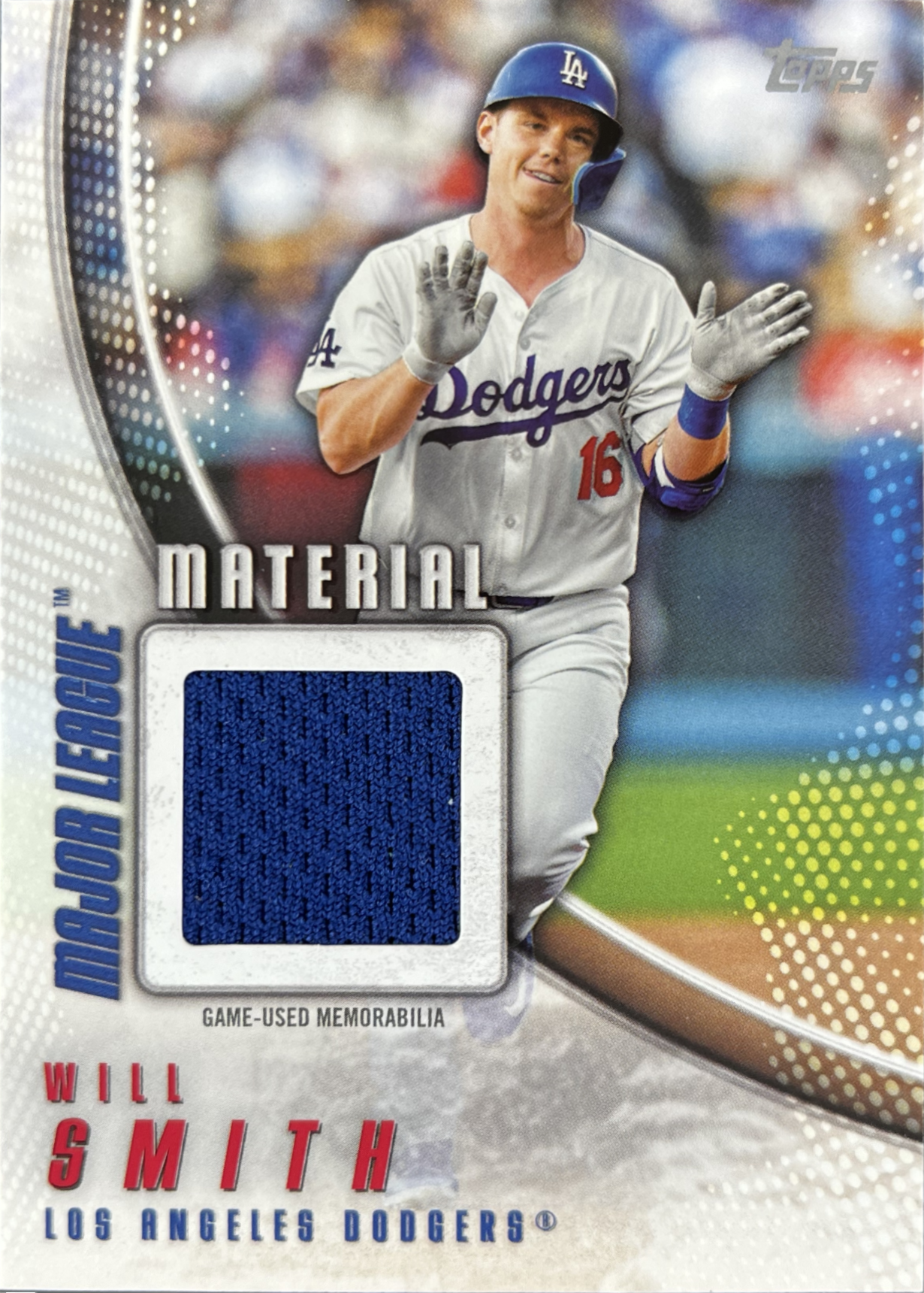 Will Smith 2025 Topps #MLM-WS Major League Material Relics Price 