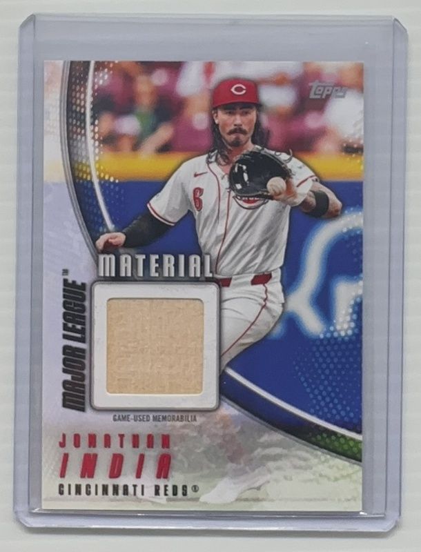 Jonathan India 2025 Topps #MLM-JI Major League Material Relics RAW