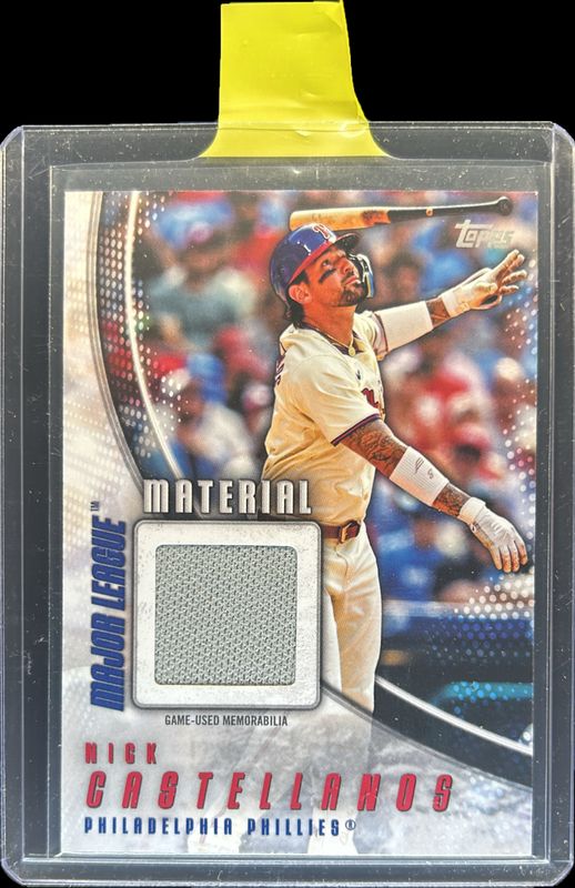 2025 Topps #MLM-NC Major League Material Relics