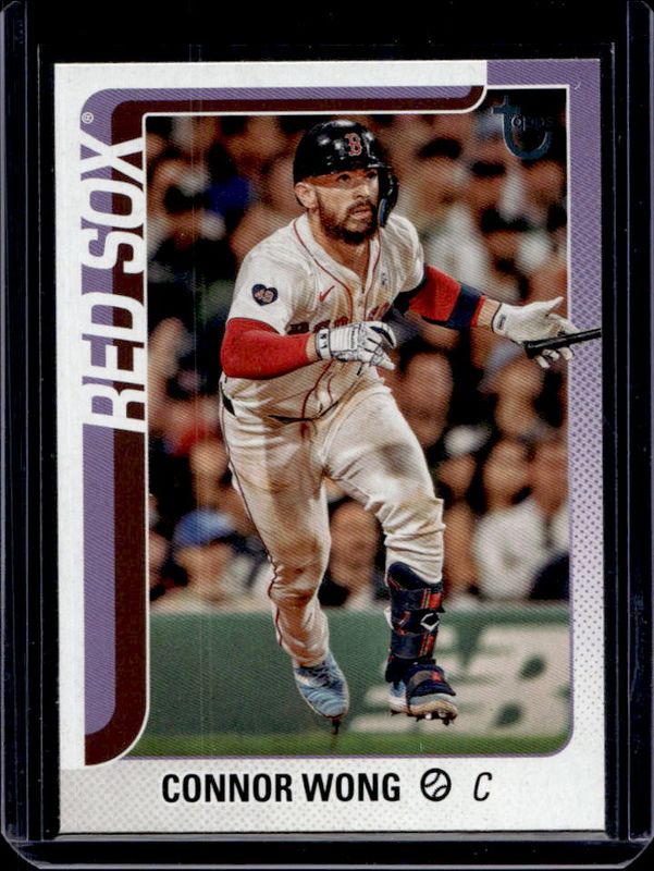 Connor Wong 2025 Topps #10 Vintage Stock Retro /99 RAW