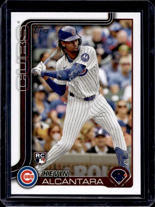 Kevin Alcantara 2025 Topps #578 Base Rookie RAW