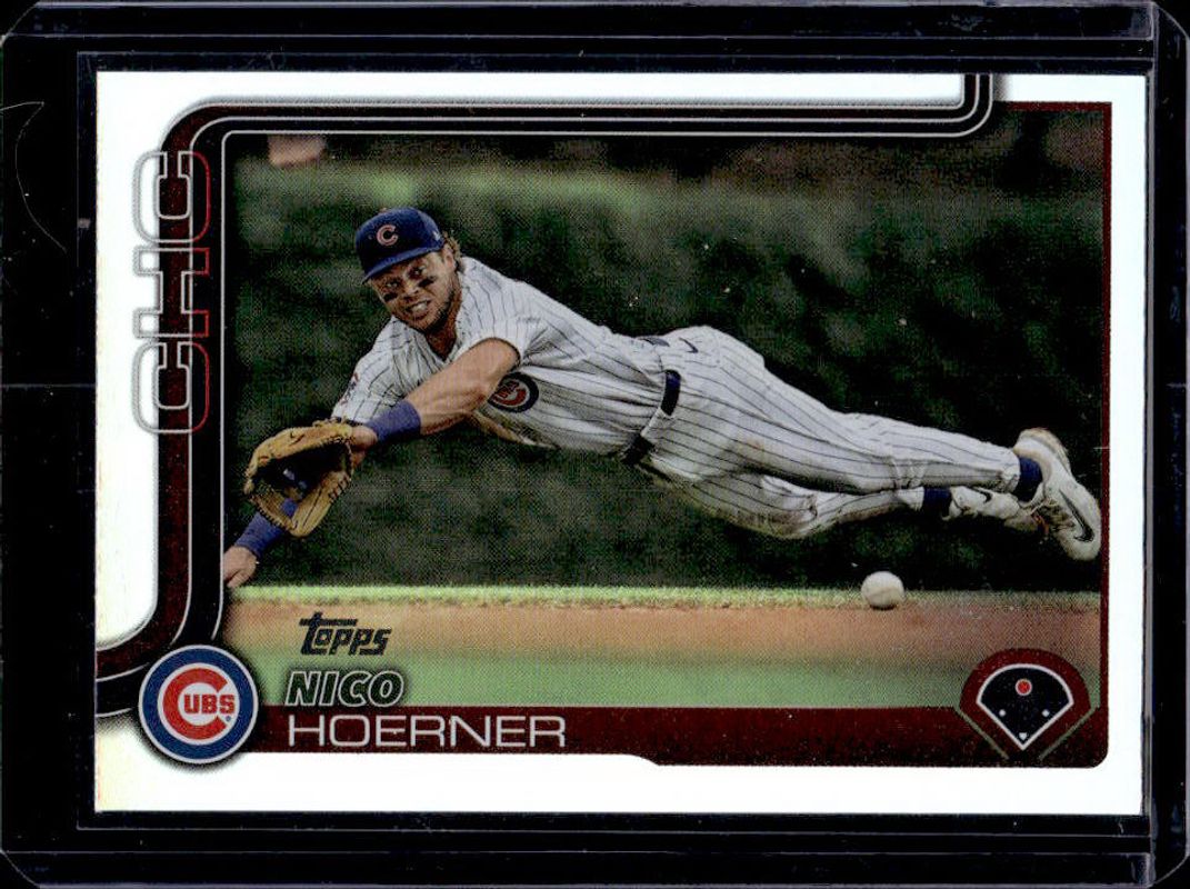 Nico Hoerner 2025 Topps #38 Base RAW