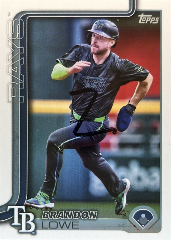 Brandon Lowe 2025 Topps #153 Base RAW