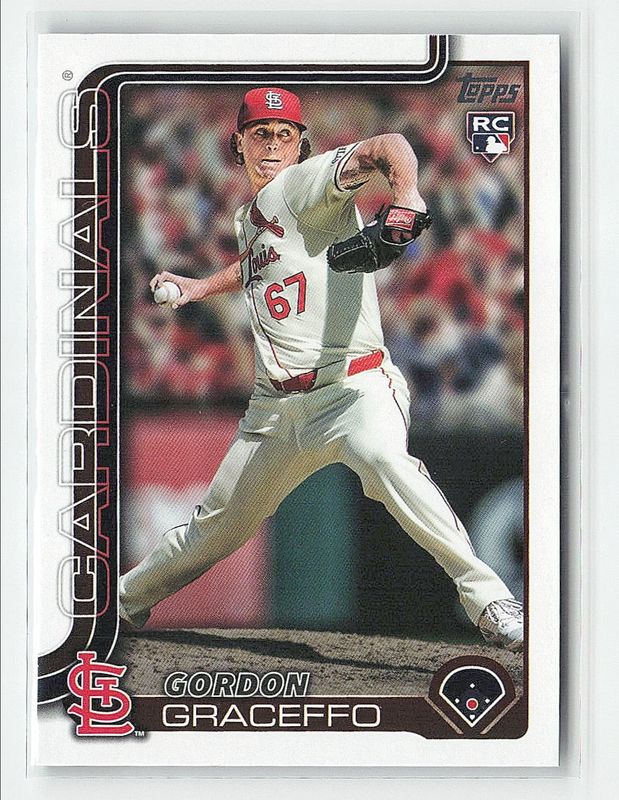 Gordon Graceffo 2025 Topps #610 Base Rookie RAW