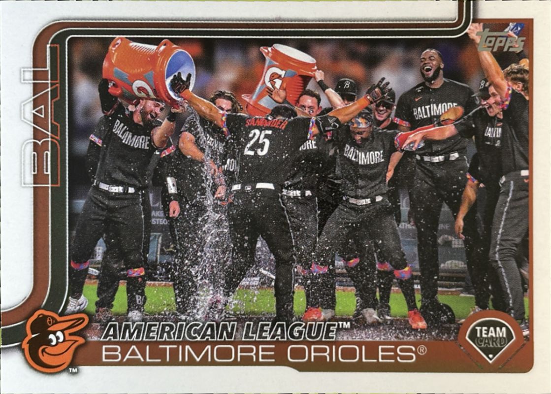 Baltimore Orioles 2025 Topps #170 Base RAW