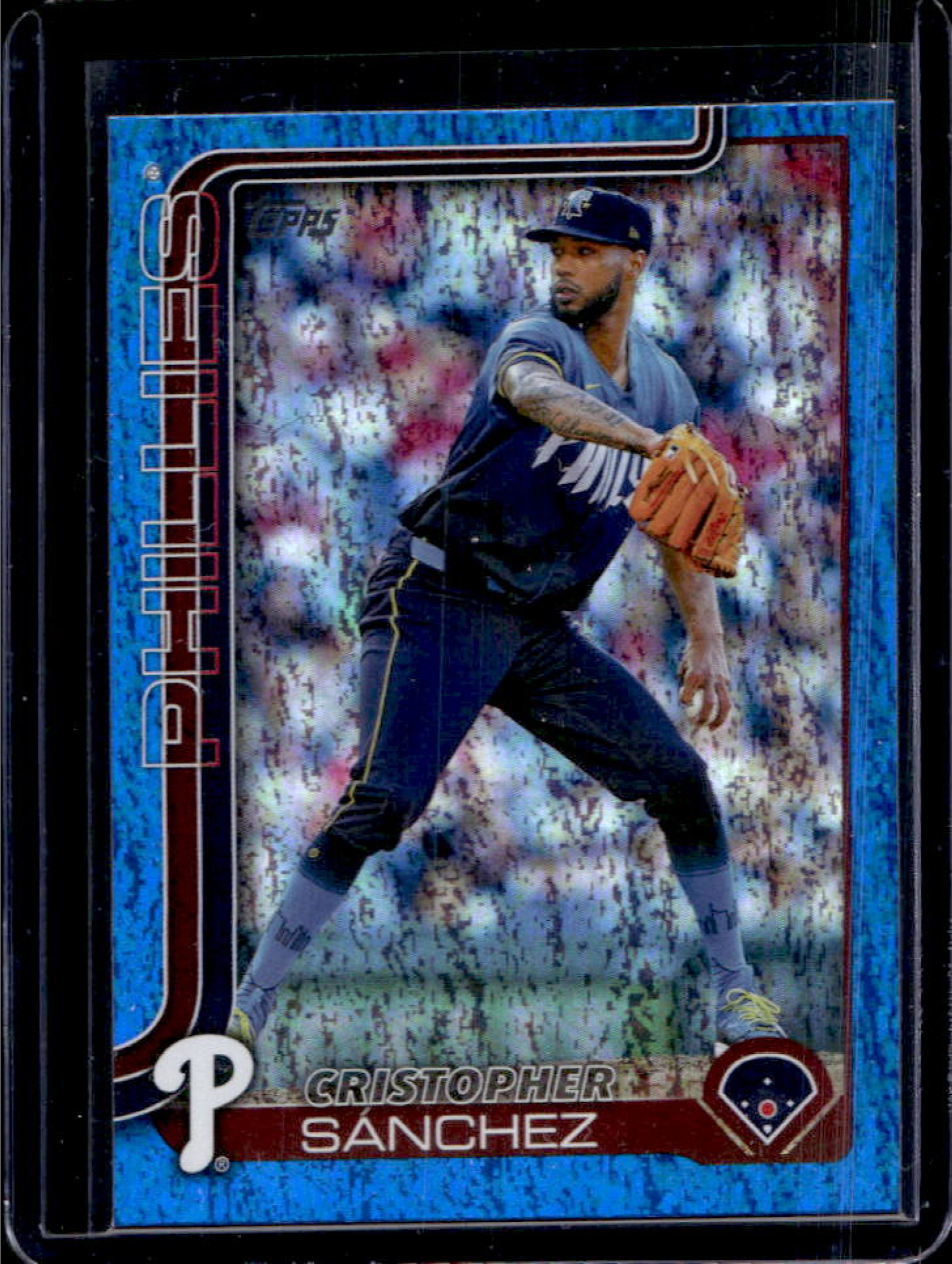 Cristopher Sanchez 2025 Topps #109 Blue Rainbow /150 Price Guide 