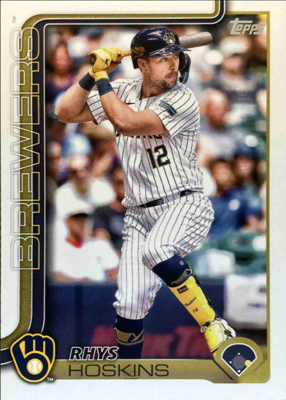 Rhys Hoskins 2025 Topps #93 Base RAW
