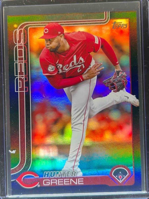 Hunter Greene 2025 Topps #216 Black Rainbow /10 Price Guide