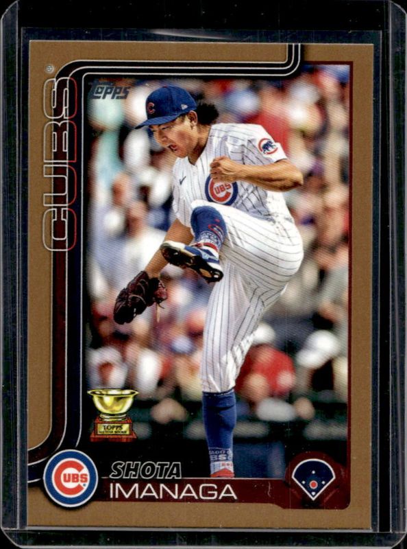 Shota Imanaga 2025 Topps #473 Gold /2025 RAW