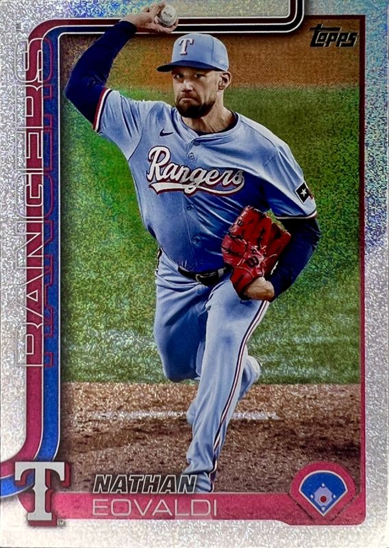 2025 Topps #130 Silver Crackle Foilboard