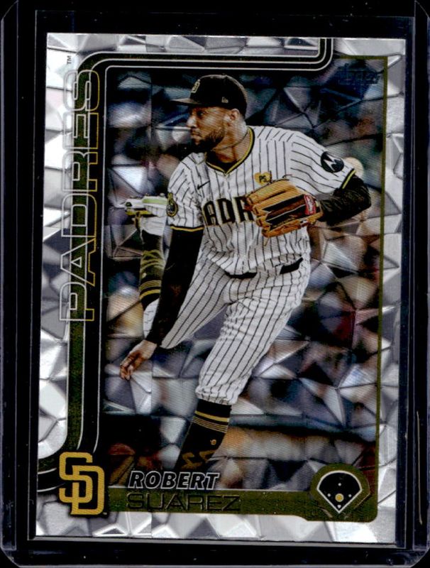 2025 Topps #633 Silver Crackle Foilboard