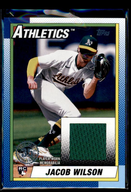 Jacob Wilson 2025 Topps #90R2-JWI 1990 Baseball Relics (Series Two) Rookie RAW