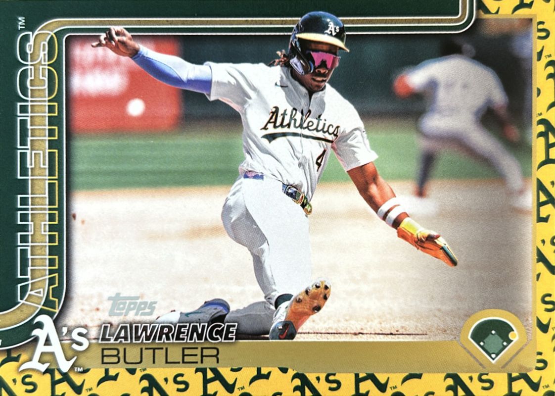 Lawrence Butler 2025 Topps #106 Team Color RAW