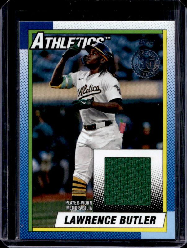 Lawrence Butler 2025 Topps #90R2-LB 1990 Baseball Relics (Series Two) RAW