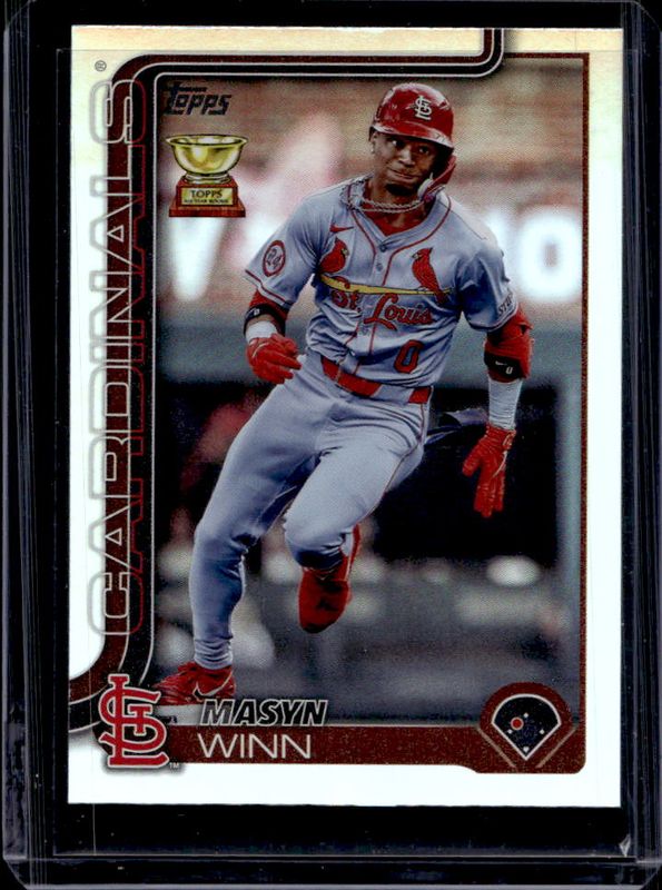 Masyn Winn 2025 Topps #22 Rainbow Foil RAW