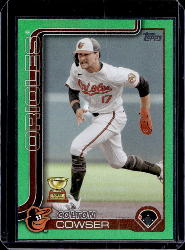 Colton Cowser 2025 Topps #230 Green Rainbow /99 Price Guide - Sports ...