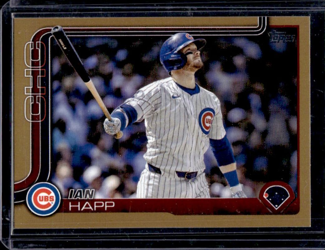 Ian Happ 2025 Topps #64 Gold /2025 RAW
