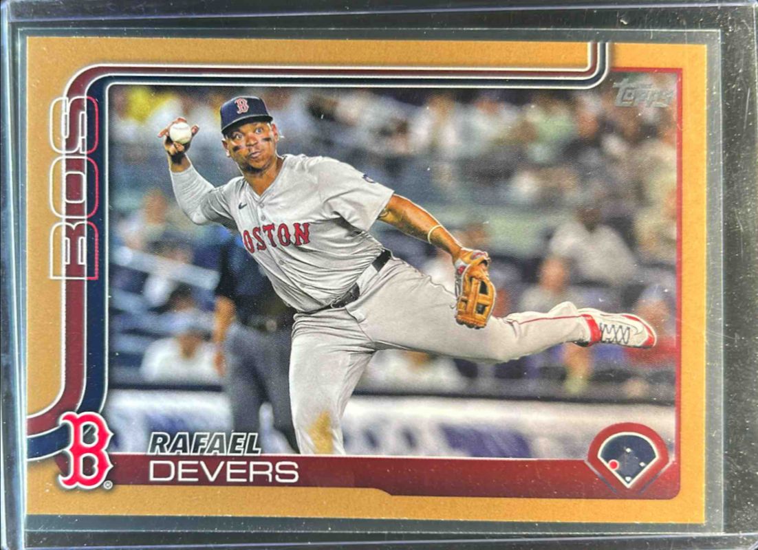 Rafael Devers 2025 Topps #285 Gold /2025 RAW