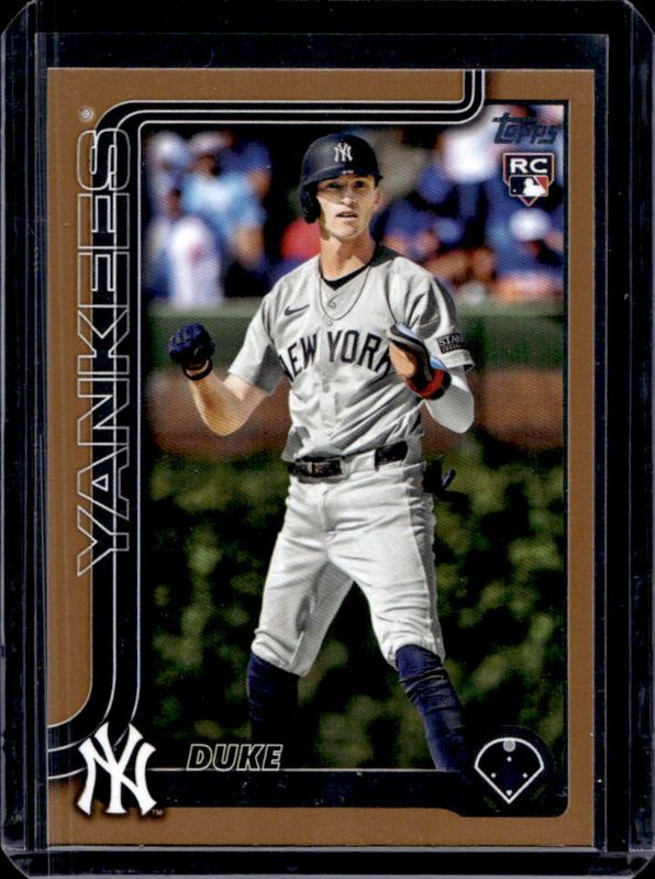 2025 Topps #599 Gold /2025