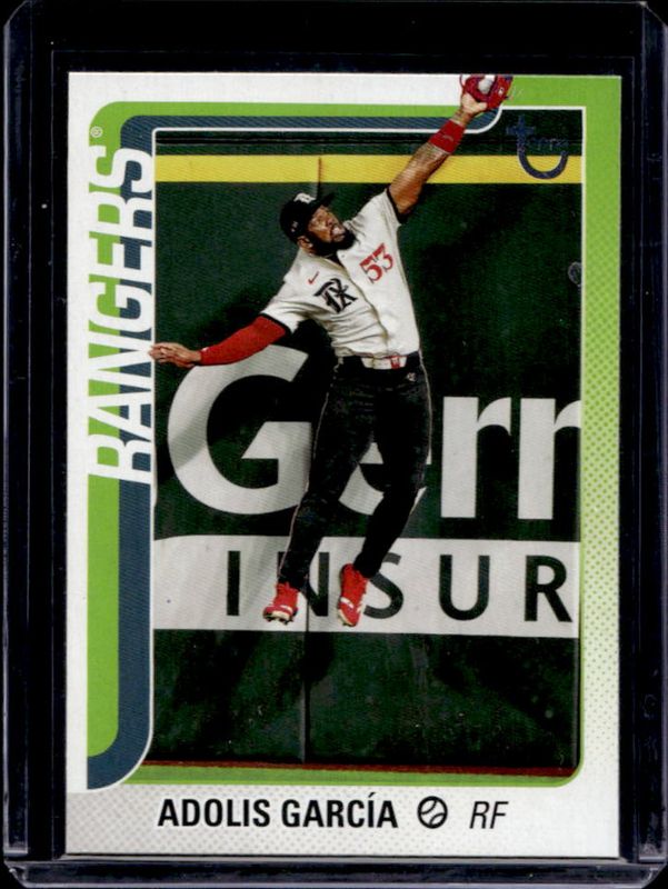 Adolis Garcia 2025 Topps #247 Vintage Stock Retro /99 RAW