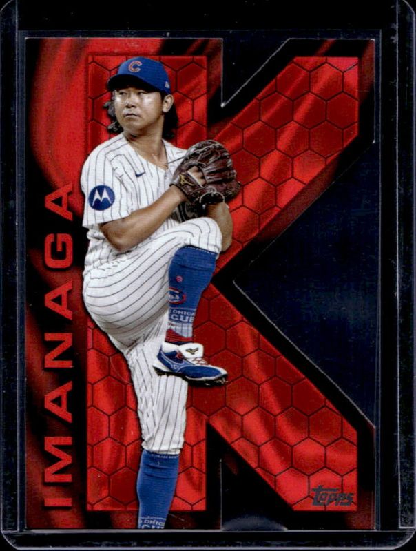 Shota Imanaga 2025 Topps #KZ-6 K Zone RAW