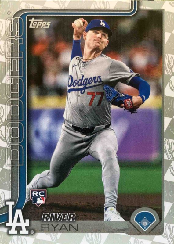 River Ryan 2025 Topps #273 Spring Training Rookie RAW