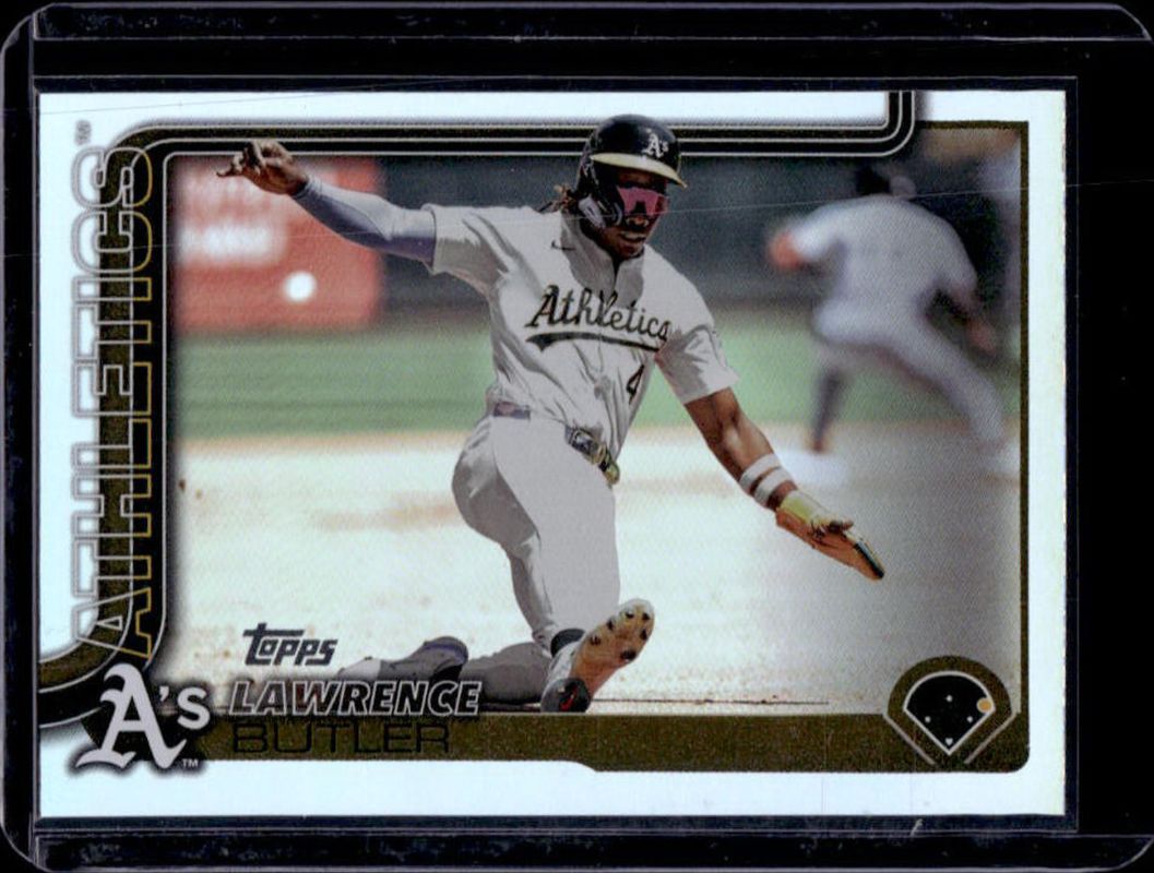 Lawrence Butler 2025 Topps #106 Rainbow Foil RAW