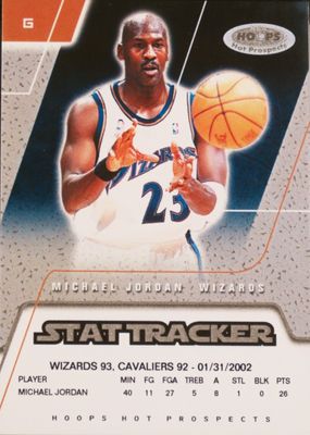 2002 Fleer Hoops Hot Prospects #2ST Stat Tracker (/60)