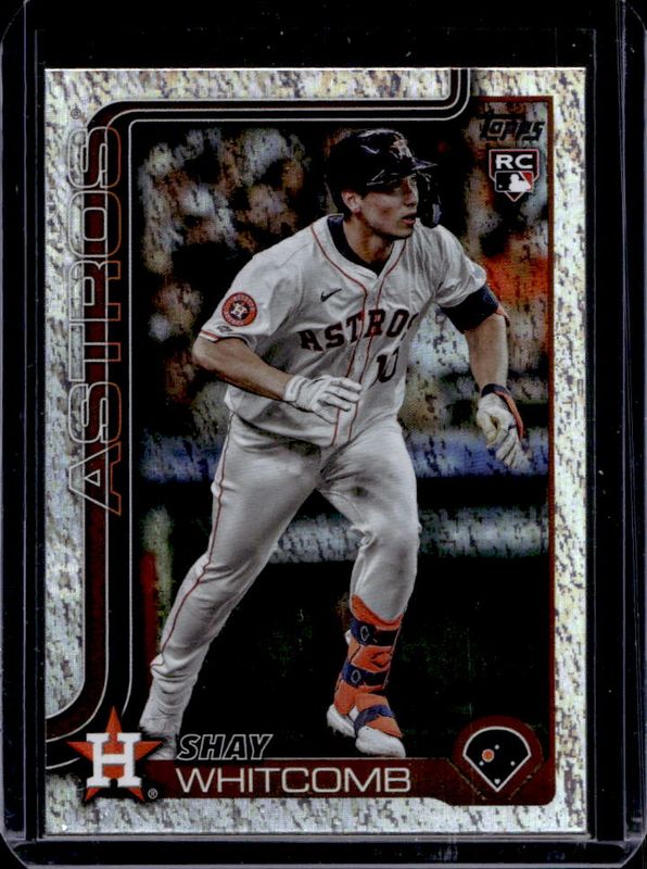 Shay Whitcomb 2025 Topps #87 Holo Foil Rookie RAW