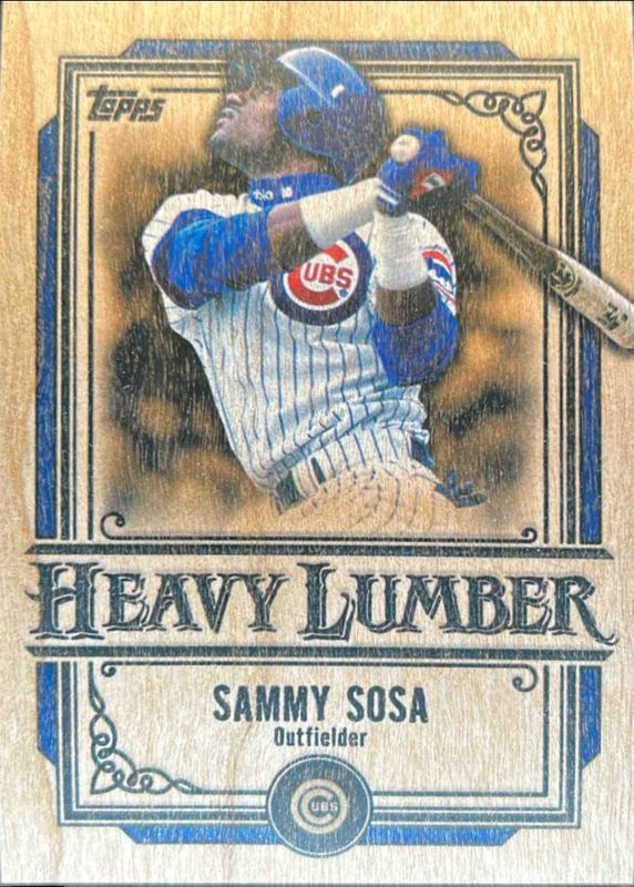 Sammy Sosa 2025 Topps #HL-35 Heavy Lumber /500 RAW
