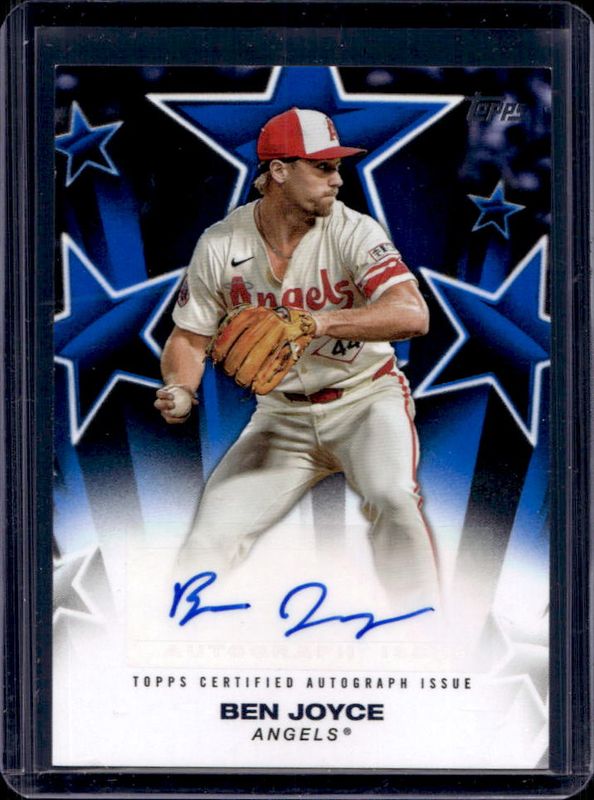 Ben Joyce 2025 Topps #BSA-BJ Baseball Stars Autographs - Blue /150 RAW