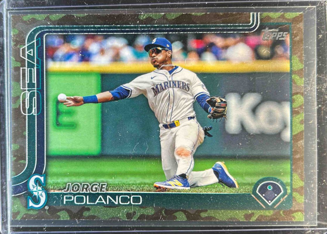 Jorge Polanco 2025 Topps #361 Wood /25 RAW