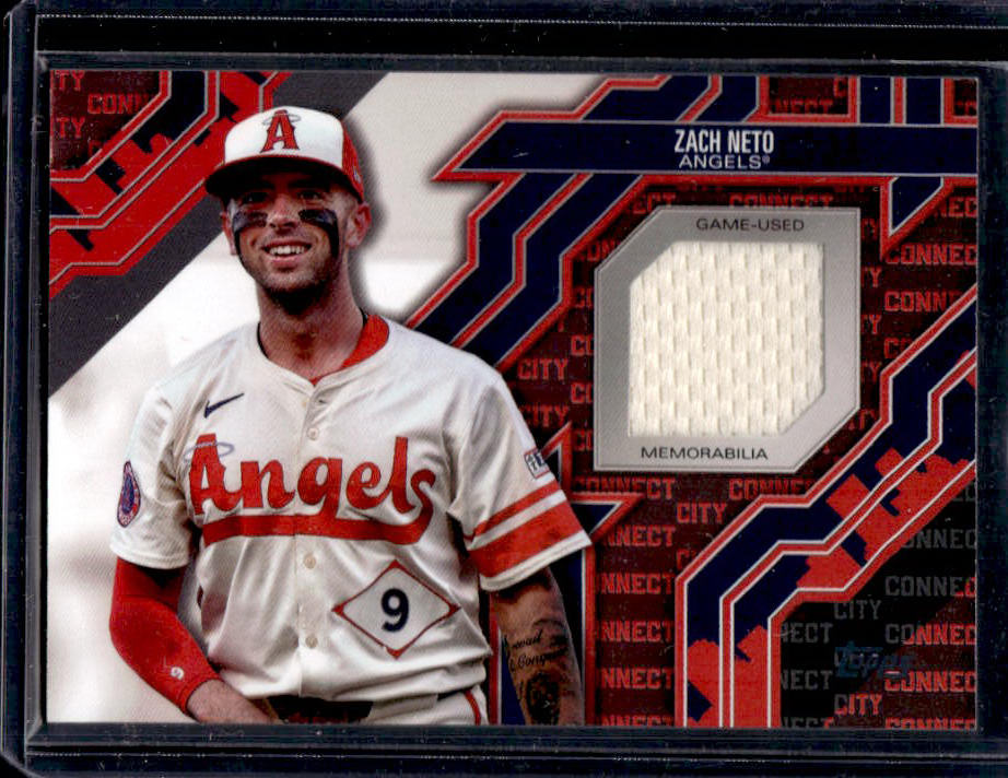Zach Neto 2025 Topps #CC-ZN City Connect Swatch Relics Price Guide ...