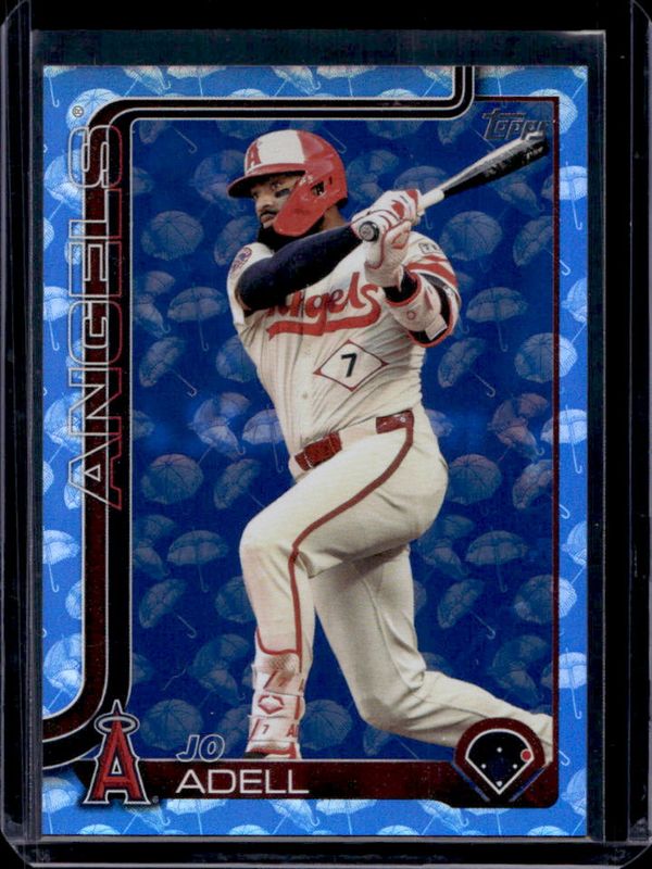 Jo Adell 2025 Topps #211 Holiday Umbrella /10 RAW