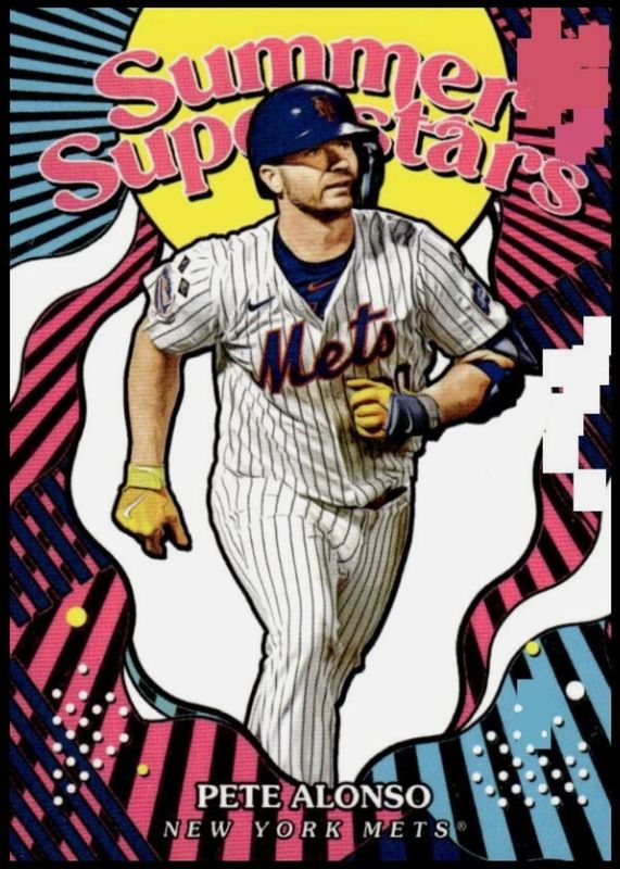 Pete Alonso 2025 Topps #SS-26 Summer Superstars RAW