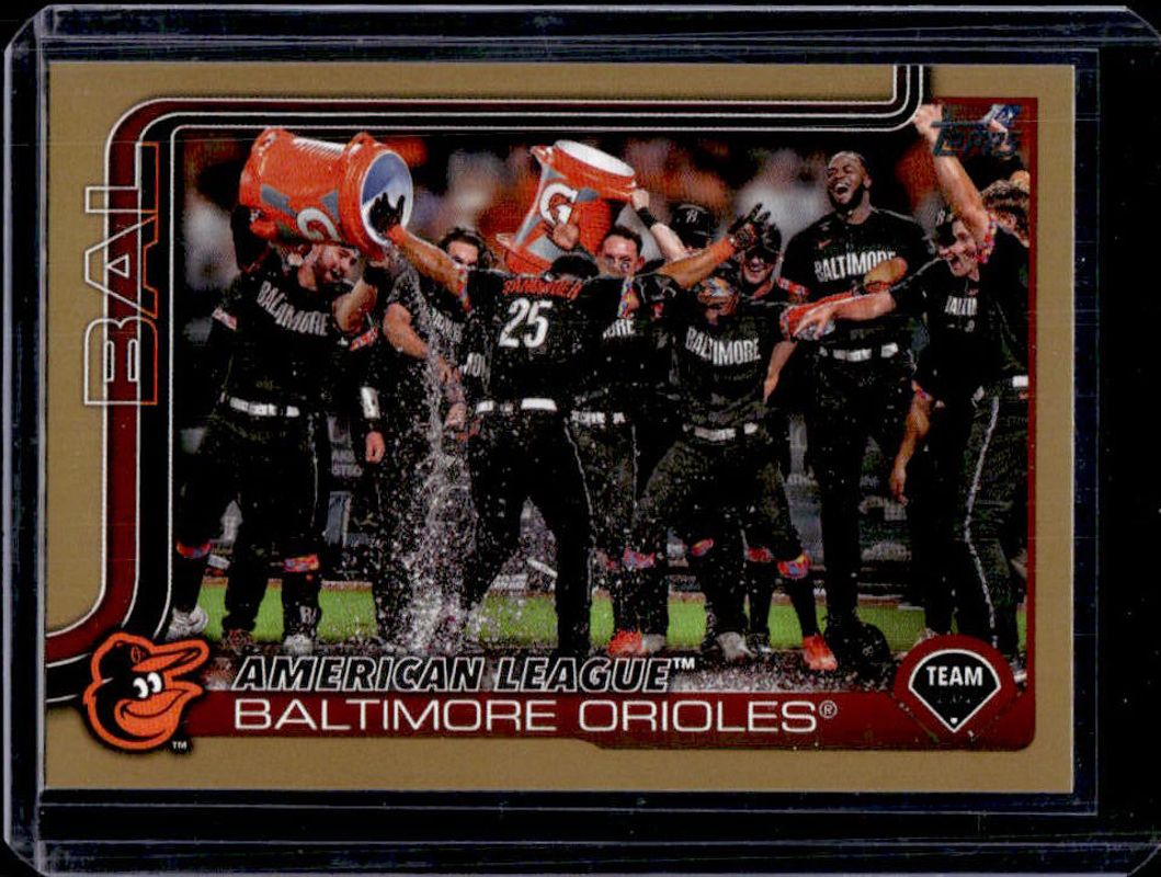 Baltimore Orioles 2025 Topps #170 Gold /2025 RAW